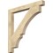 Ekena Millwork Balboa Block Rough Sawn Bracket, Douglas Fir, 4"W x 42"D x 42"H BKT04X42X42BOA05RDF - alternate 1